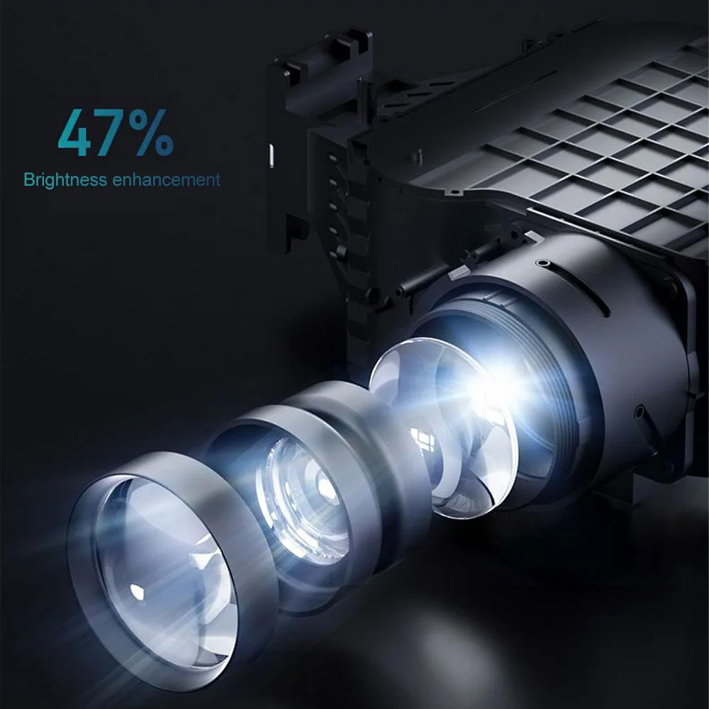 brilho do projetor TD98w - Thundeal TD98w - Review sobre qualidade de imagem, som e recursos